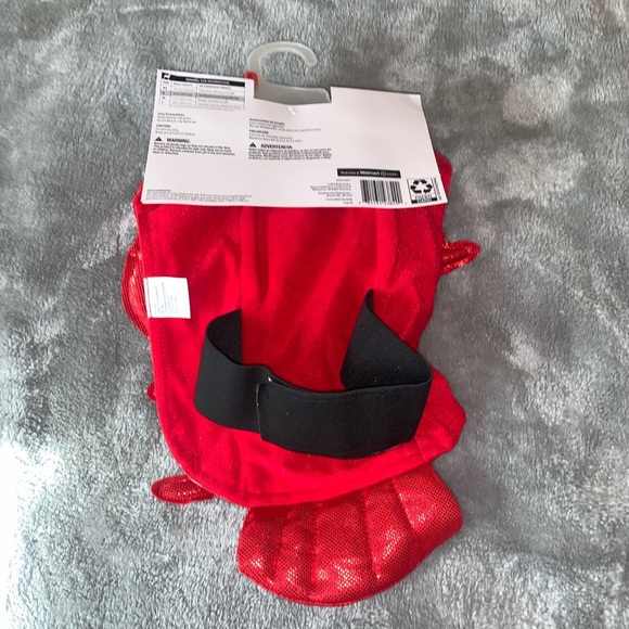 Size Small Pet Halloween Costume Red Lobster Dog Cat Celebrate New - Picture 4 of 4